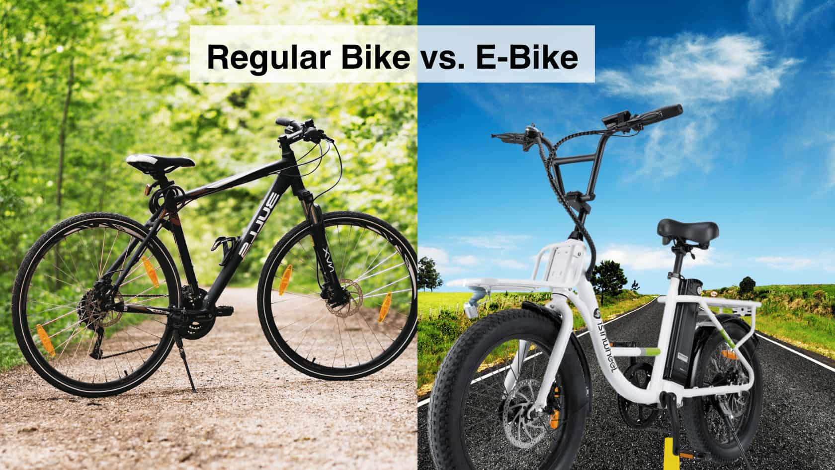 Normal Bycicles E-Bike vs Regular Cycle: Which One Should You Choose?