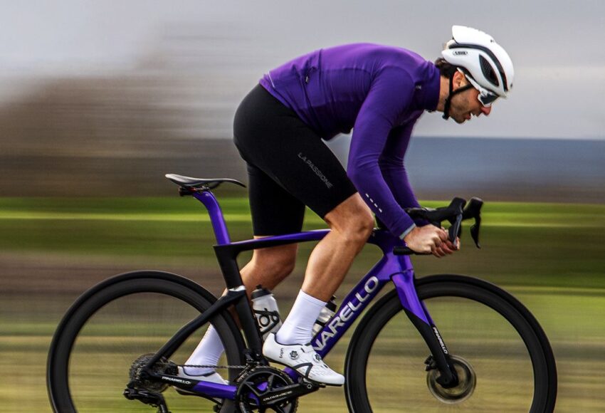 Cyclist enjoying a mindful morning ride that enhances focus and creativity