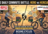 Hero and Hercules bicycles compared for daily commuting, durability, comfort, and value on Indian roads.